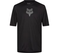 Fox Racing Ranger Fox Head Short Sleeve MTB Jersey - Black / 2XLarge