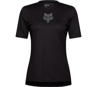 Fox - Women's MTB Cycling Jersey - Ranger Fox Head - Short Sleeve - Black