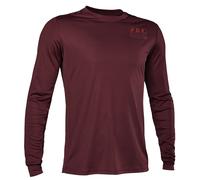 Fox Ranger Swath LS Jersey Dark Maroon