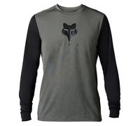 Fox Ranger Tru Dri LS MTB Jersey Pewter