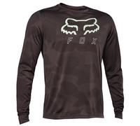 Fox Ranger TruDri LS MTB Jersey Jacquard Dark Maroon