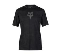 Fox Clothing Ranger Tru Dri Short Sleeve MTB Cycling Jersey Black