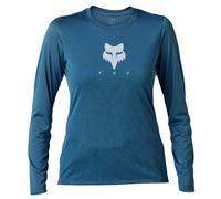 Fox Ranger TruDri Womens LS MTB Jersey Dark Slate