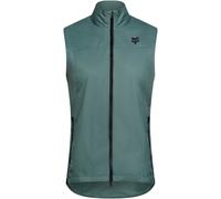 FOX Ranger Wind Ladies Bicycle Vest, green, size XS