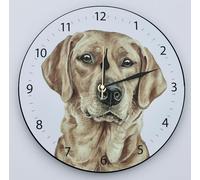 Fox Red Labrador Dog Wall Clock (CLK-263)