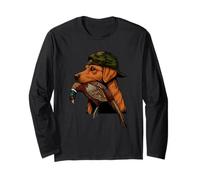 Fox Red Labrador Pheasant Hunter Hunting Long Sleeve T-Shirt