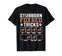 Fox Red Labrador Retriever Stubborn Foxred Tricks T-Shirt