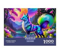Fox Refined Leisure Jigsaw Puzzle Suited to Peaceful Indoor Play, Featuring Fantasy with A Clear Organised Layout That Promotes Calm Engagement 52x38cm/1000pcs