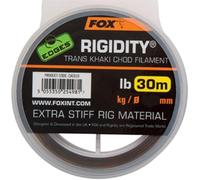 Fox Rigidity Trans Khaki Chod Filament Extra Stiff 30m