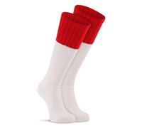 FoxRiver mens Wick Dry Northwest Extra-heavyweight Boot & Field Over-the-calf hiking socks, White, Large US