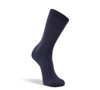 FOX RIVER Standard Wick Dry Auras Ultra-Lightweight Adult-Unisex Liner Crew Socks, 1 pcs, Dark Navy, Large
