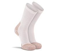 FOX RIVER Steel Toe Crew Cut Work Socks for Men and Women 2 Pack Heavyweight Boot Socks with Moisture Wicking Fabric - White - X Large