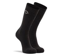 FoxRiver Wick Dry Tramper Medium-Weight Outdoor Crew Socks, Black, X-Large