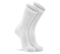 FOX RIVER Womens Men's Wick Dry Coolmax Liner Crew Hiking-Socks, White, M