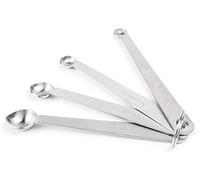 Fox Run 1070 4-Piece Pinch Measuring Spoons, Stainless Steel, Metallic