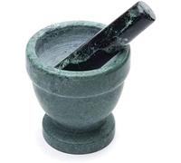 Fox Run 3823 Marble Mortar and Pestle, Green