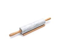 Fox Run 4050COM FBA 4050 Marble Rolling Pin and Base, White