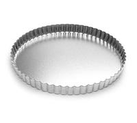 Fox Run 4550 Round Tartlet/Quiche Pan with Removable Bottom, Tin-Plated Steel, 9.5-Inch