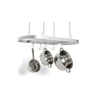 Fox Run 74935 Oval Pot Rack, Stainless Steel