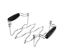 Fox Run Expandable Trivet for Hot Dishes with Heat Resistant Handles, Holds 4.75" to 16" Dishes