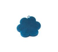 Fox Run Silicone Soft Scrub Navy, 4.4” x 4.7” x 0.6”