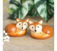 Something Different Fox Salt and Pepper Shakers (One Size) (Brown)