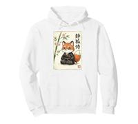 Fox Samurai Kawaii Japanese Art Pullover Hoodie