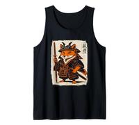 Fox Samurai Warrior Japanese Culture Art Tank Top