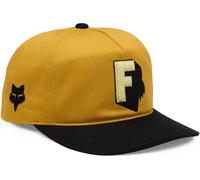 FOX Shadow Snapback Cap, black-yellow for Men