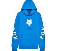 FOX Shield Hoodie, white-blue, size S for Men
