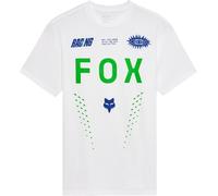 FOX Shield Premium T-Shirt, white-green, size L for Men