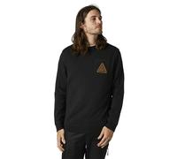 Fox Shinbone Crew Fleece Mens Pullover Sweatshirt BLACK