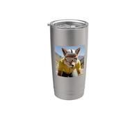 Fox Shows Endurance in Yellow AS PRO Cycling Leader Stainless Steel Insulated Tumbler