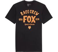 FOX Slogan Premium T-Shirt, black-orange, size L for Men