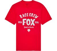 FOX Slogan Premium T-Shirt, white-red, size XL for Men