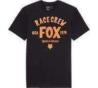 FOX Slogan Premium T-Shirt, black-orange, size L for Men