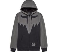 FOX SPIRE SASQUATCH FLC ZIP Hoodie dark shadow grau M