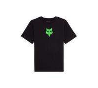 FOX Spire Youth T-Shirt, black-green, size S
