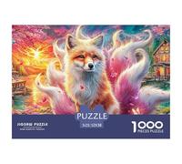 Fox SpiritFormidable 1000-Piece Jigsaw Puzzles for Adults An Odyssey of Impossible, Hard, And Difficult Challenging Puzzle Educational Games - The Ultimate Gift for Dedicated Adult And Teen Puzzlers