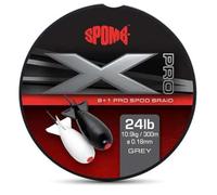 FOX Spomb X Pro Grey Braid 8+1 300m 0.18mm 24lb DBL004