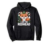 Fox St Patricks Day Tee Ginger Red Hair I am the Redhead Pullover Hoodie
