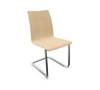 Fox stackable cantilever chair by Brunner