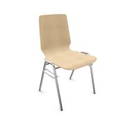 Fox stacking chair by Brunner