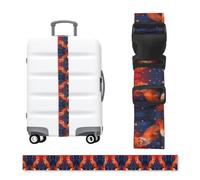 Fox Star Dream Luggage Strap-Adjustable Suitcase Belt with Buckle