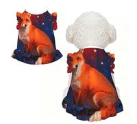 Fox Star Dream XL Pet Apparel for Small Dogs-Cute Summer Outfit for Puppy, Soft Breathable Pet Clothes for Cat