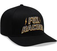 FOX Storm Flexfit Cap, black-yellow, size L XL for Men