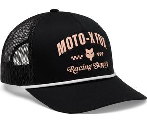 FOX Supply Mesh Rope Ladies Trucker Cap, black