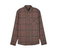 Fox Survivalist Stretch Flannel Shirt Dirt Brown