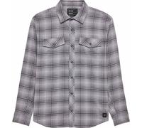 FOX Survivalist Stretch Flannel Shirt, light grey, size M