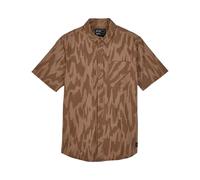 Fox Swarmer Woven Short Sleeve Shirt Chai Brown